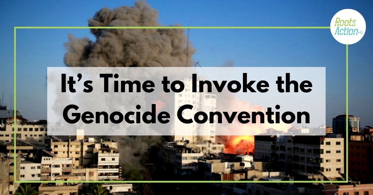 Invoke the Genocide Convention graphic