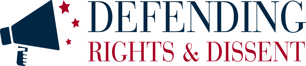 Defending Rights & Dissent logo