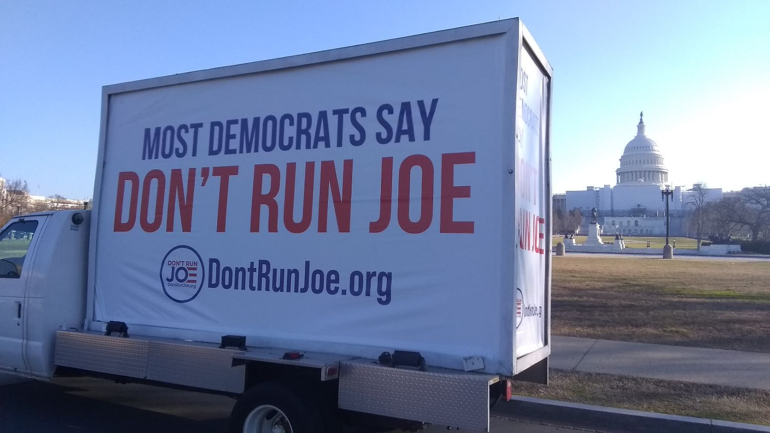 Don't Run Joe Billboard