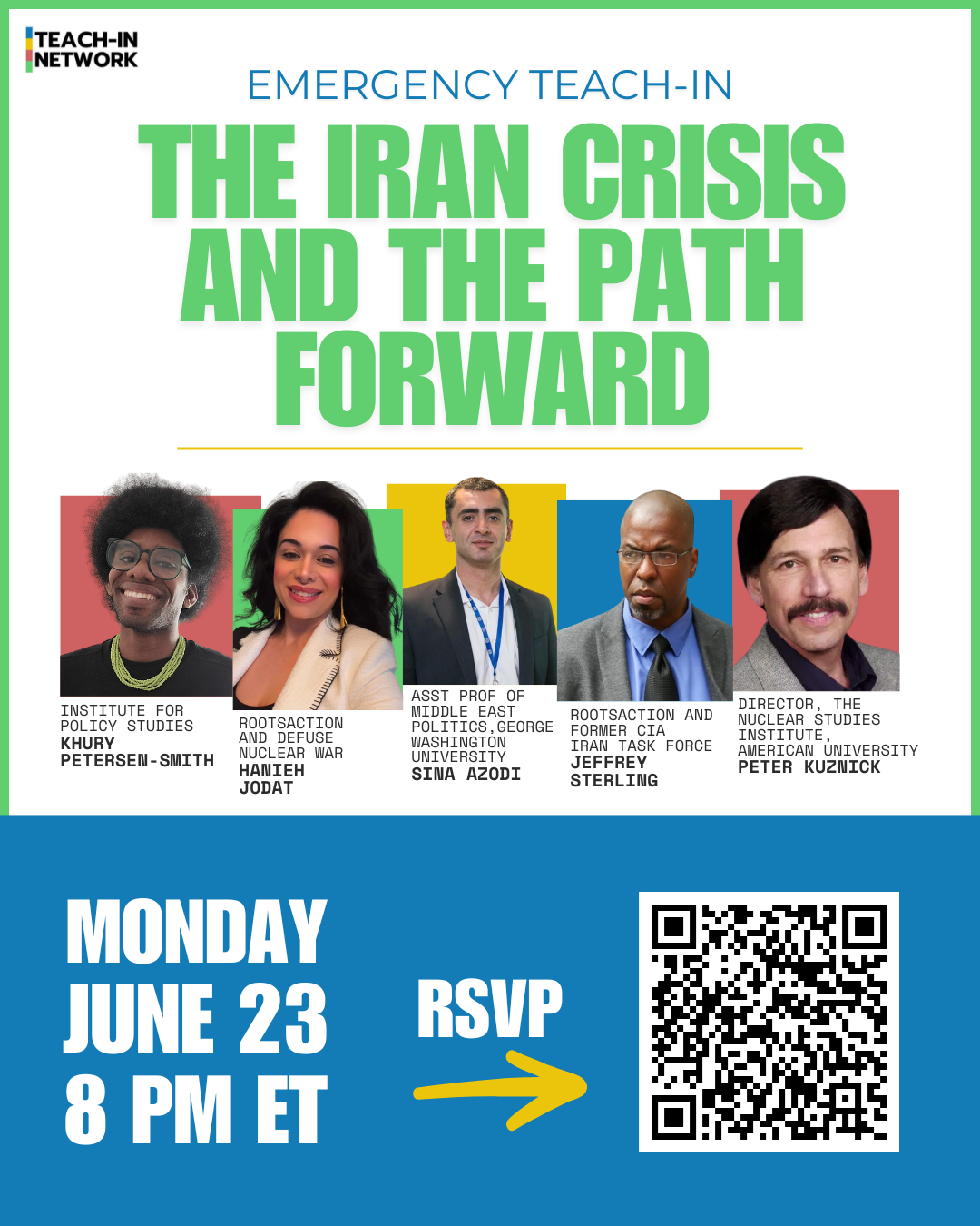 Iran Crisis Teach-In